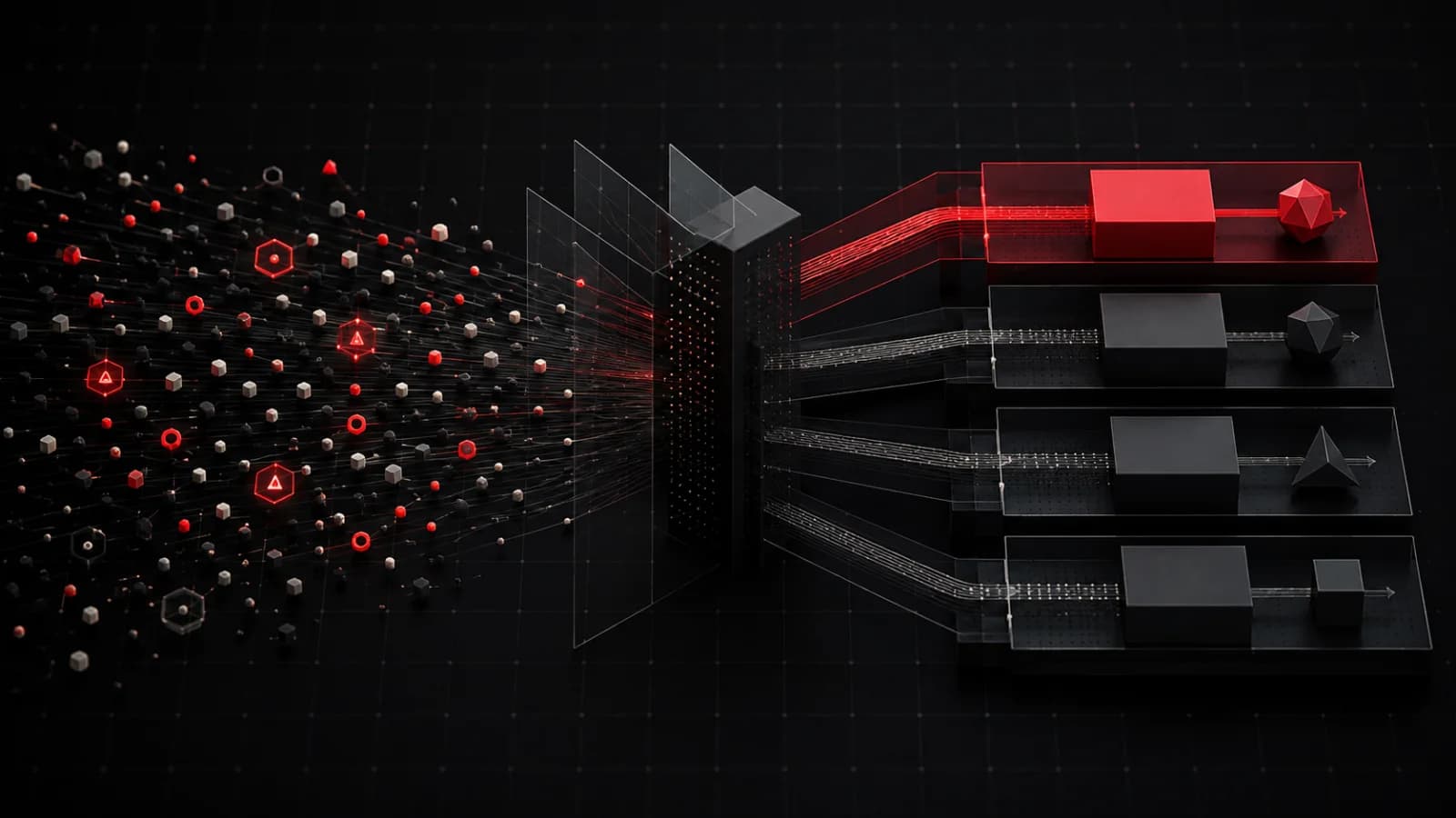 Vulnerability signals sorted into four prioritized remediation lanes